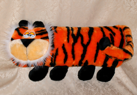 Подушка - тигр плоский