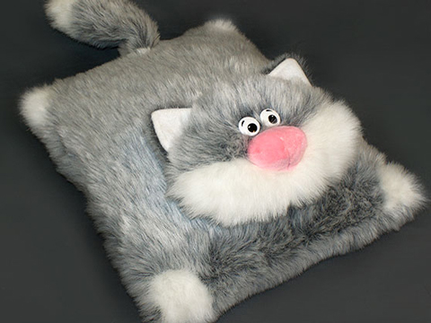 Подушка - котик 